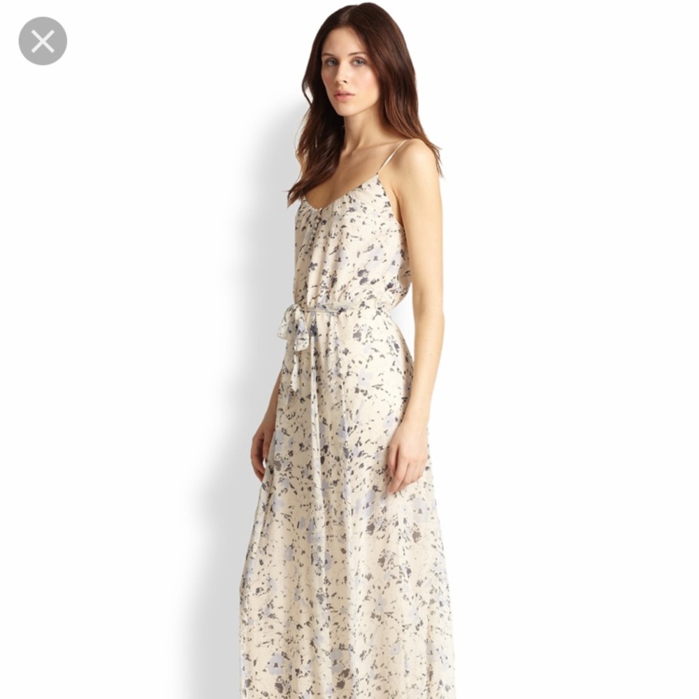 ❌ Sold ❌ Joie Marucheka Floral Silk Maxi Dress